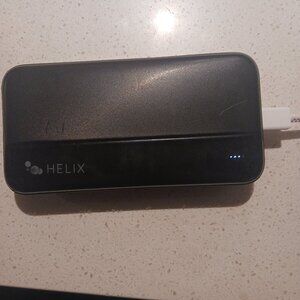 Helix 16,000 MAh power bank w/ USB A/C